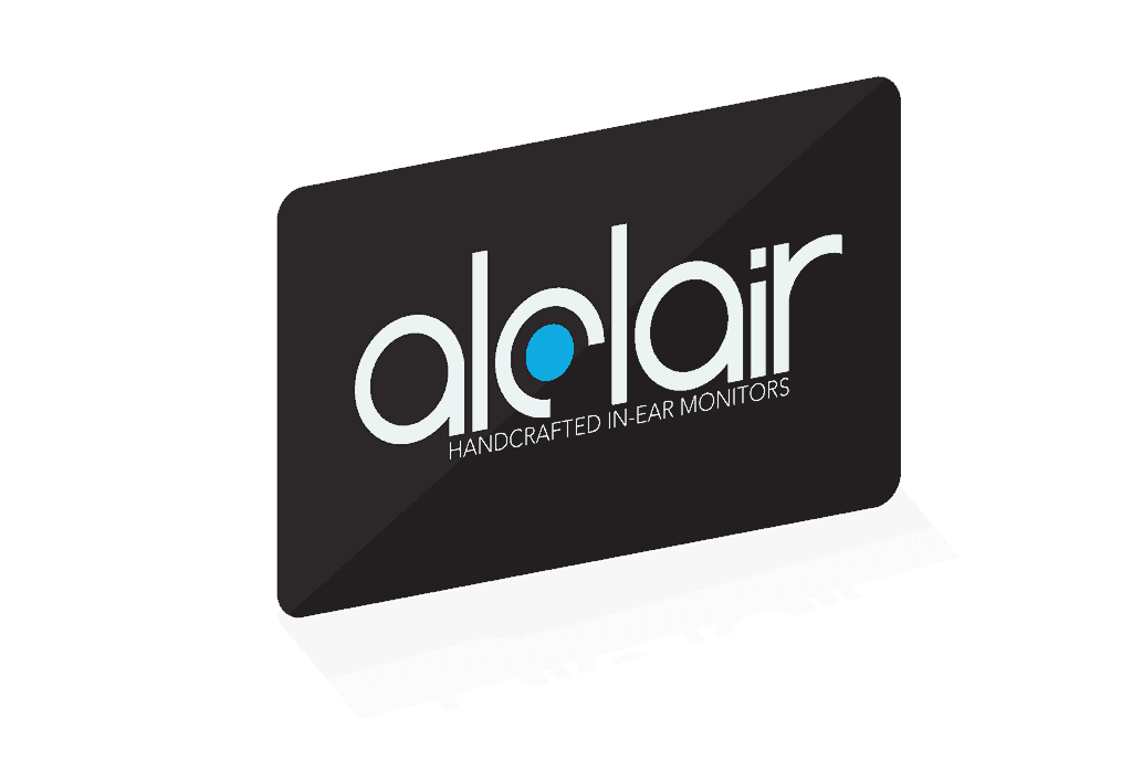 Alclair Audio Gift Certificate for in-ear monitors or iem accessories