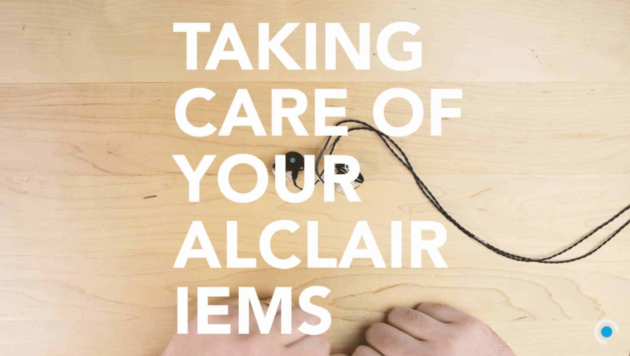 In ear maintenance from alclair audio for custom and universal monitors