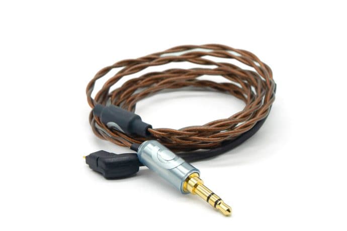 Single Sided IEM cable for single ear monitors and IFB use.