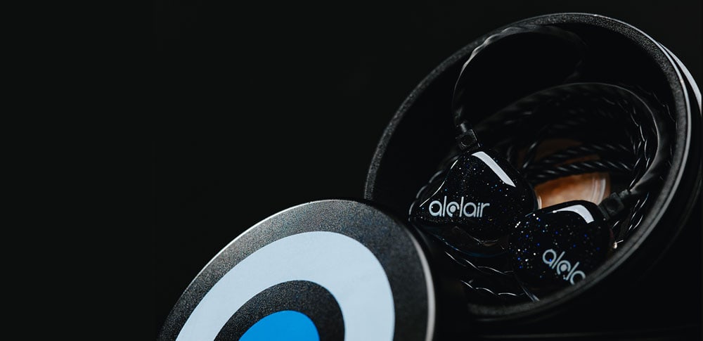 Alclair Audio Storage Tin Case with Custom In-Ear Monitors - Hero