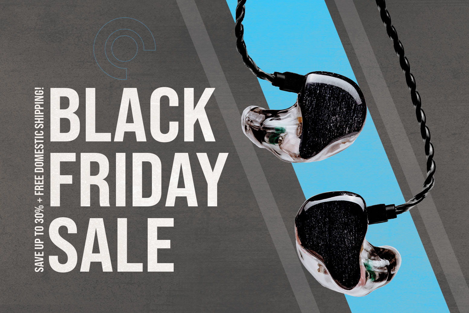 Black Friday Sale on Alclair Audio In-Ear Monitors and hearing protection - Tablet