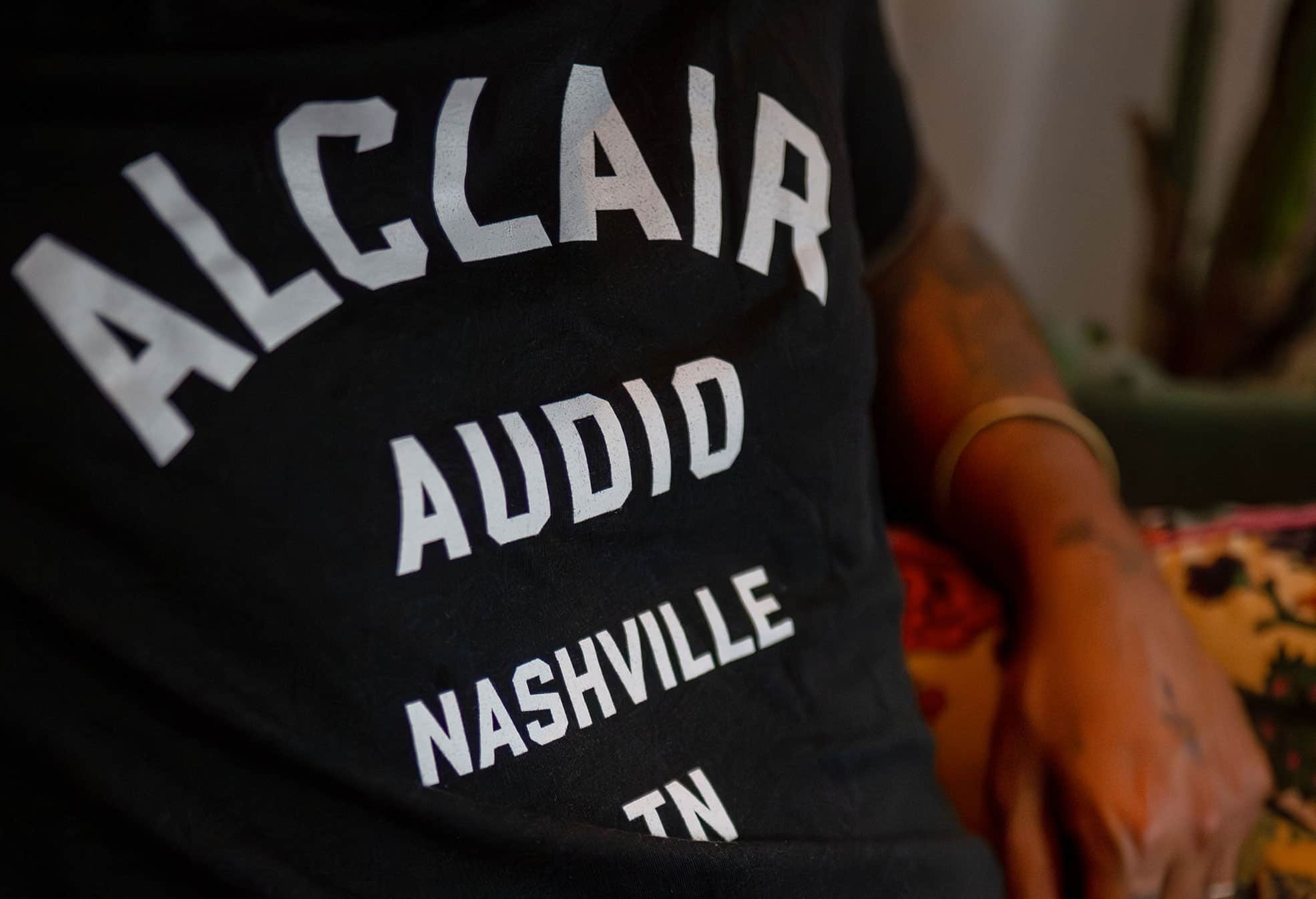 Black Alclair Nashville Tee - Alclair Audio