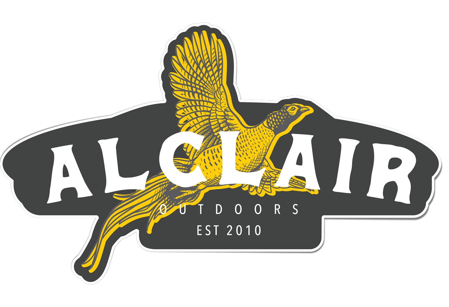 Alclair Audio hearing protection and earplugs outdoor sticker - Pheasant