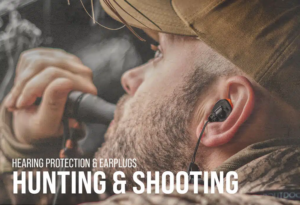 Hunting-Shooting-Earplugs Alclair Earplugs and Active Hearing Protection for Duck and water Fowl hunting