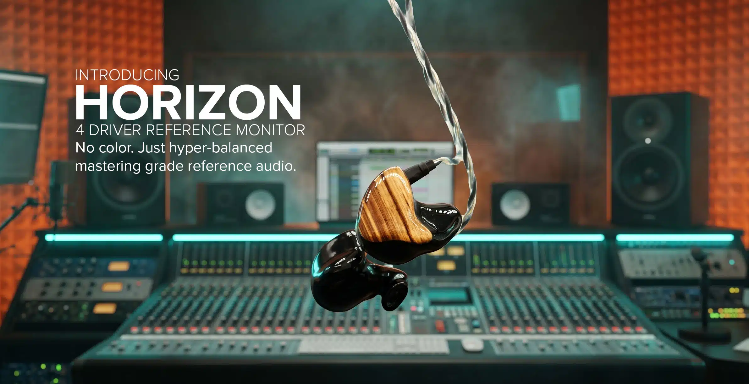 Horizon Quad Driver Reference Studio Monitor Desktop