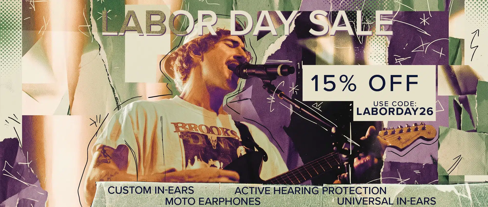 Labor Day Sale on in-ear monitors - desktop